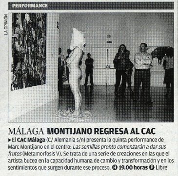 La Opinión de Málaga, 20 de enero de 2011